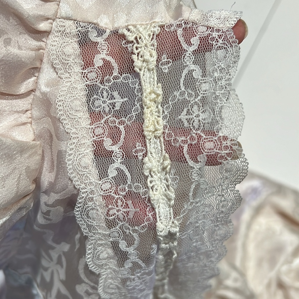 Christian Dior, vintage nightgown, lace detail women’s size medium - Picture 13 of 14